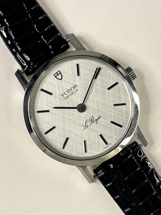 TUDOR Geneve Ladies Vintage 1980’s Manual Silver Dress Watch