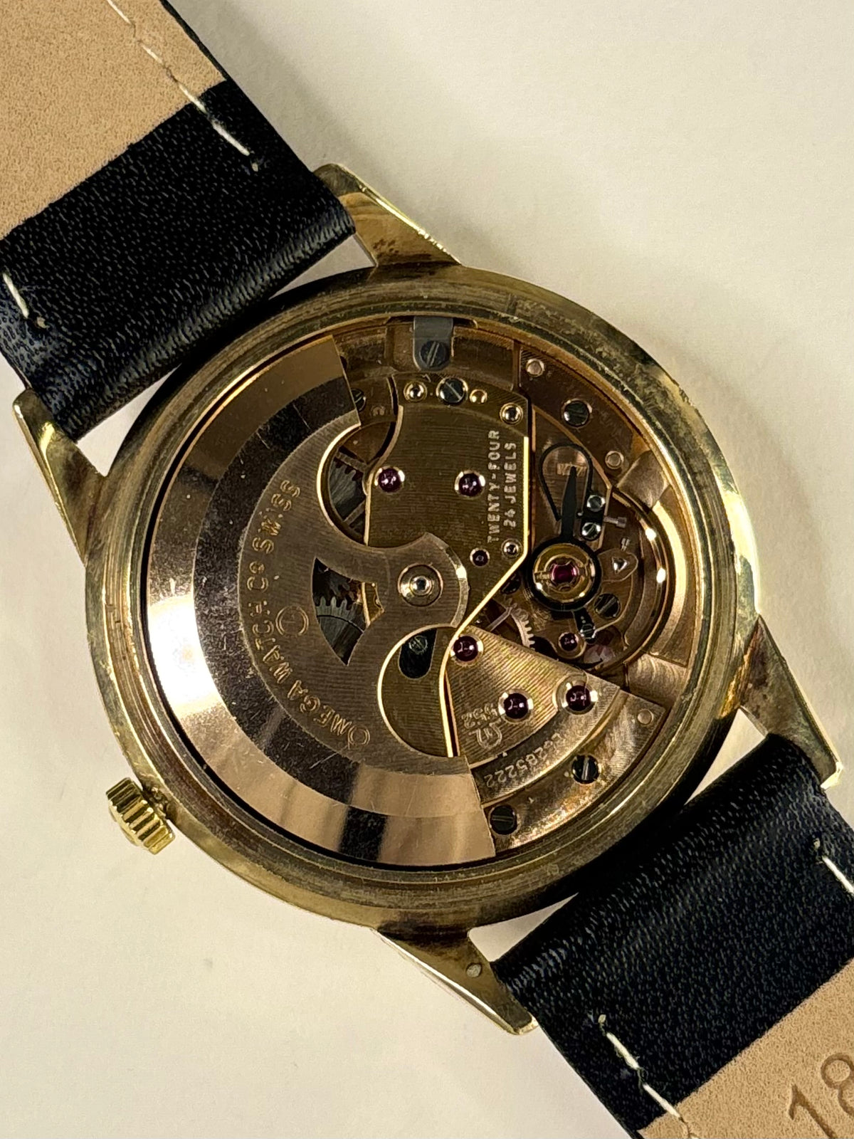OMEGA Geneve 9ct Gold Vintage *+BOX* 1960’s Automatic Gold Dress Watch - 25418