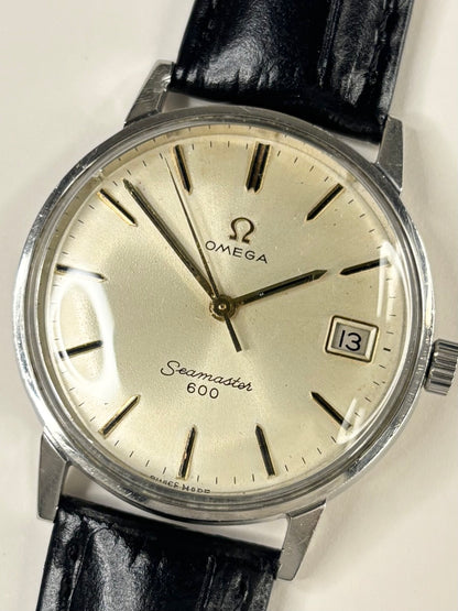 OMEGA Seamaster 600 *RARE* Vintage 1960’s Men’s Manual Date Silver Dress Watch - 136.011 - 611