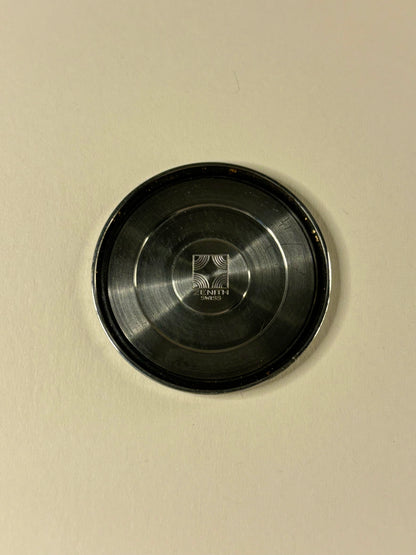 Zenith Port Royal Ref. 20.0020.490/495 men’s vintage timekeeper caseback view with hallmark details