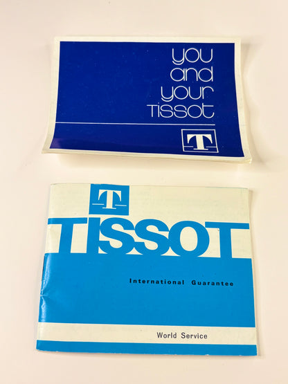 TISSOT Ladies Vintage 1970’s *+BOX&PAPERS* Manual Gold Square Dress Watch