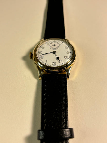 Longines 9ct Solid Gold 1940’s Sub-Seconds Manual Watch 10.68