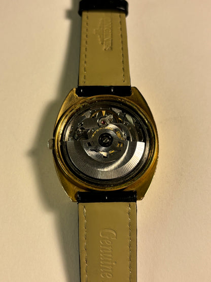 Longines Conquest Gold Plated Automatic Date Watch L633.1 with Papers and Box