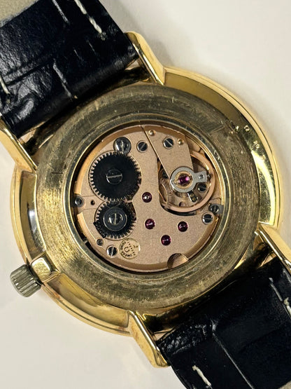 manual movement mechanism of Omega De Ville vintage 1968 men’s manual watch Ref. 111.0107