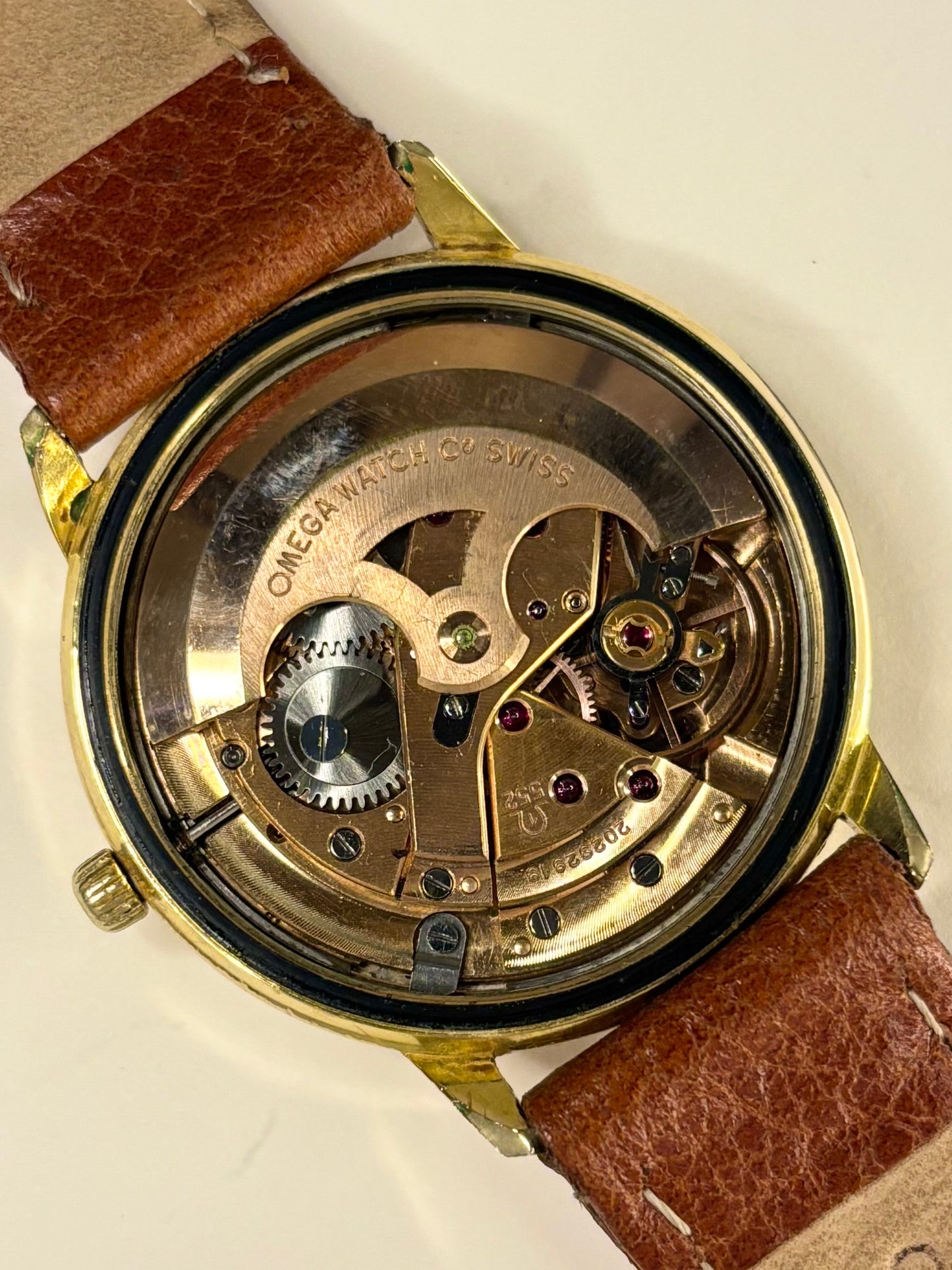 OMEGA Seamaster Vintage 1960’s Automatic Mens Gold Dress Watch - 165.001