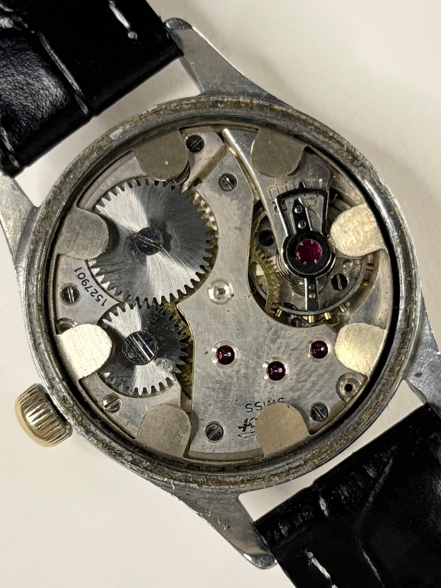 TISSOT Non-Magnetic Vintage 1940’s Men’s Manual Silver Watch - 6076