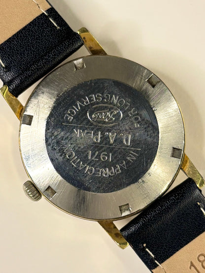 OMEGA Geneve Vintage 1960’s Men’s Automatic Date Gold Dress Watch - 166.070