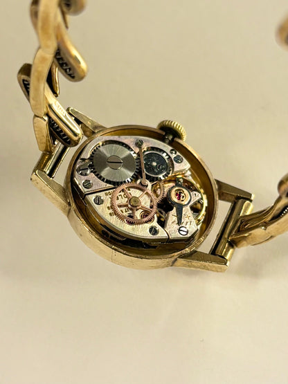 ROLEX 9ct Gold Ladies *+BOX* Precision Vintage 1960’s Manual Cocktail Watch