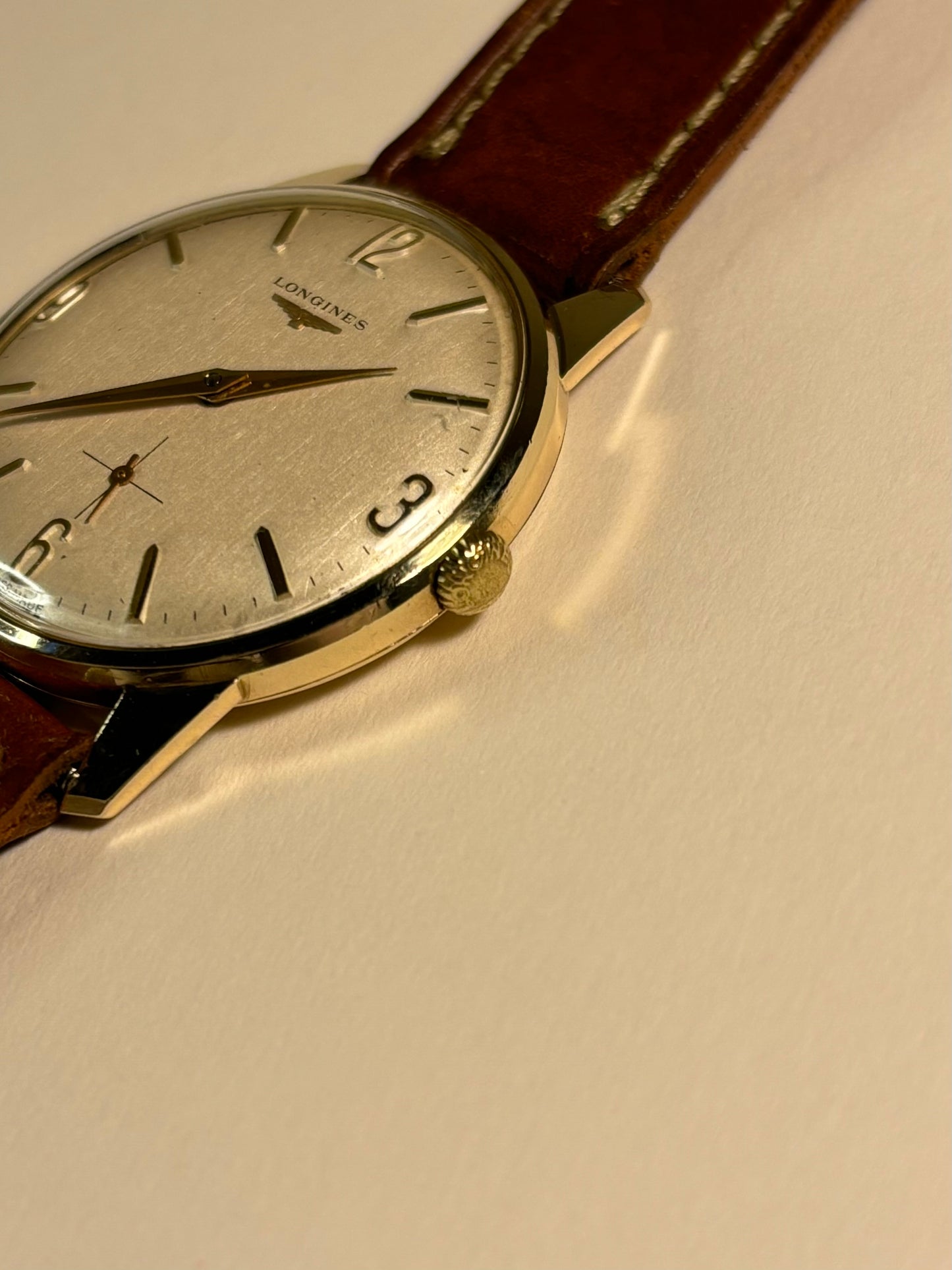 Longines 9ct Solid Gold 1960’s Manual Watch 370
