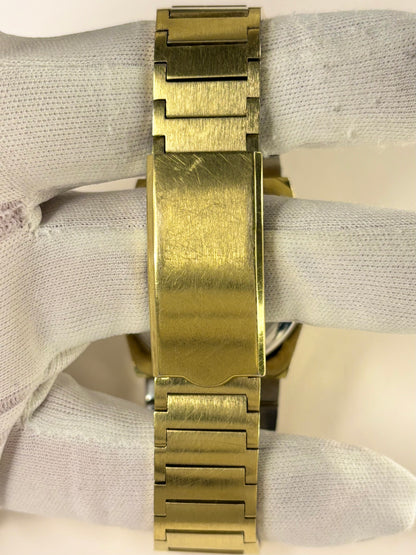 Bracelet of J.W. Benson vintage 1972 gold plated automatic men’s watch