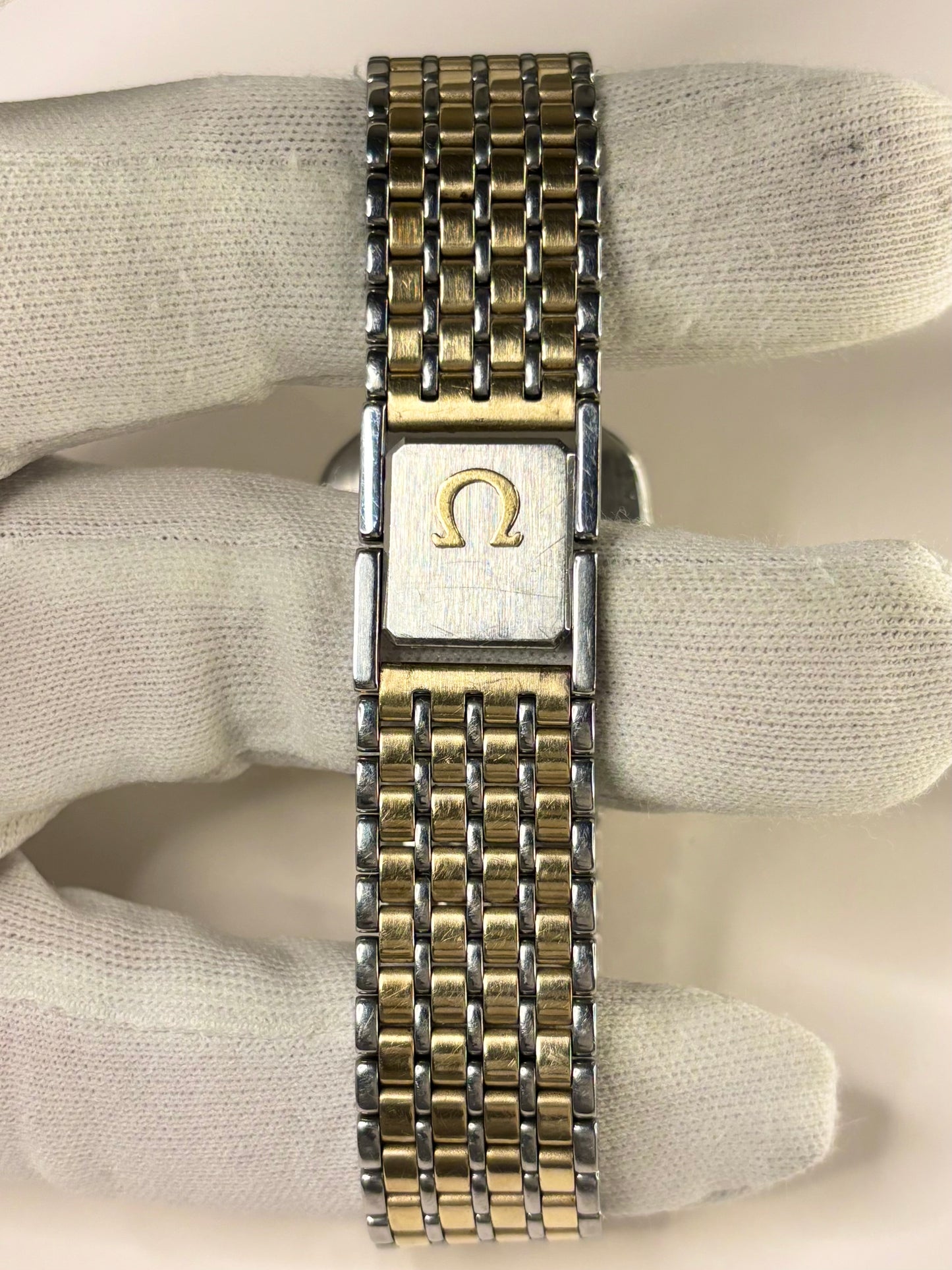 OMEGA De Ville Vintage 1980’s Men’s Gold Silver Watch