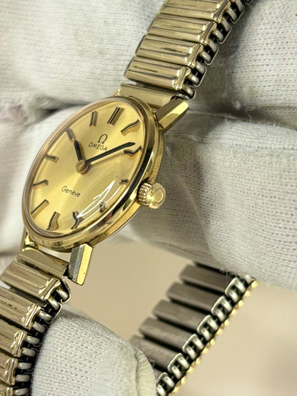 OMEGA Geneve Ladies Vintage 1970’s Manual Gold Watch
