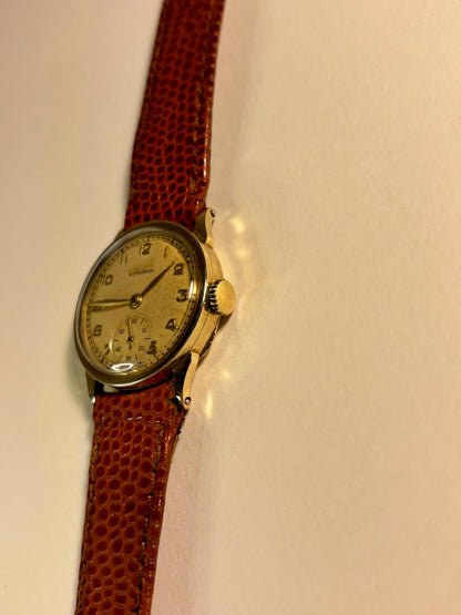 Longines Men’s 1940's 10ct Gold Filled Manual Sub-Second Watch Cal. 10L