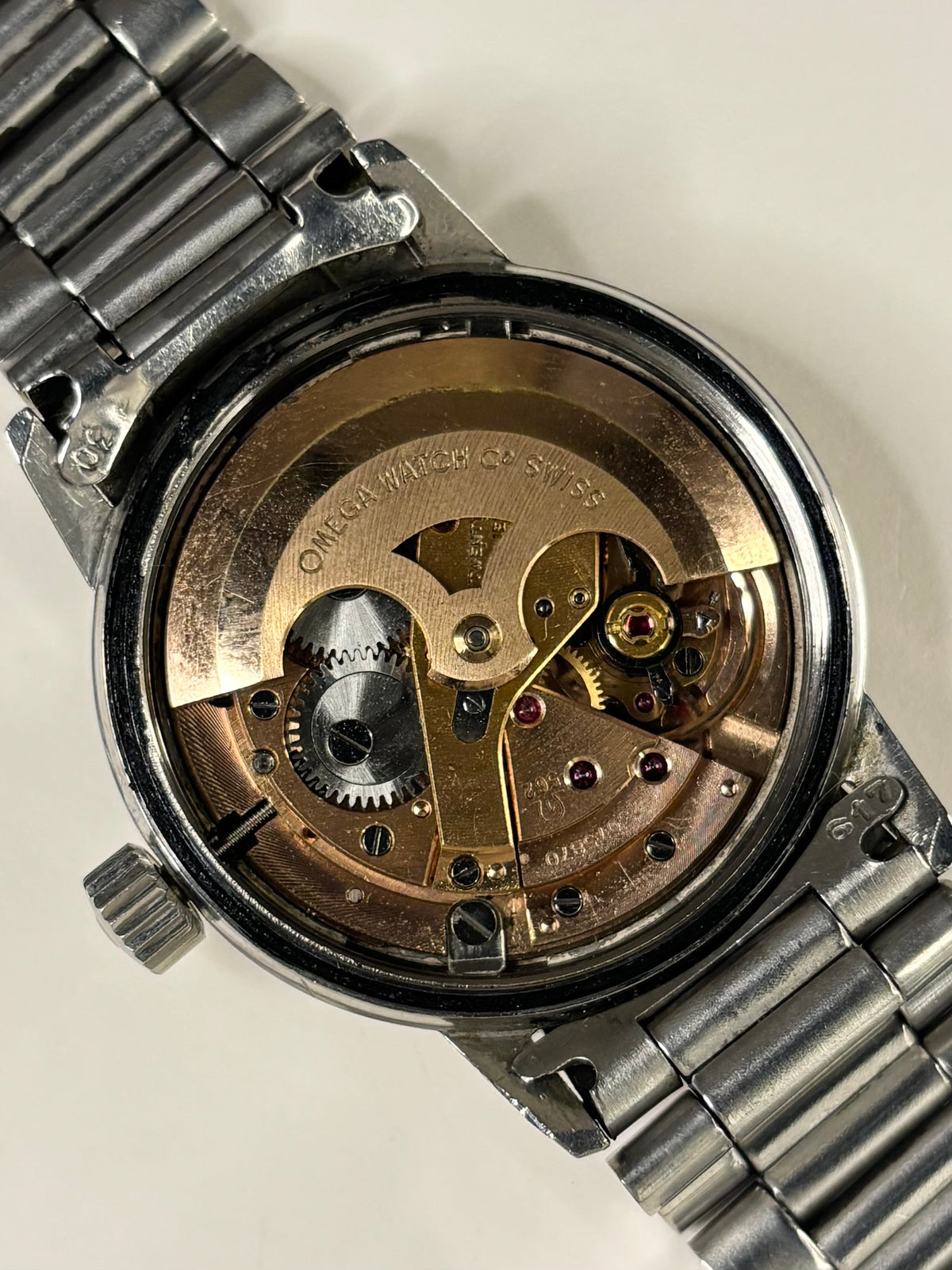 OMEGA Seamaster Vintage *+BOX* 1960’s Men’s Date Automatic Silver Watch - 166.002