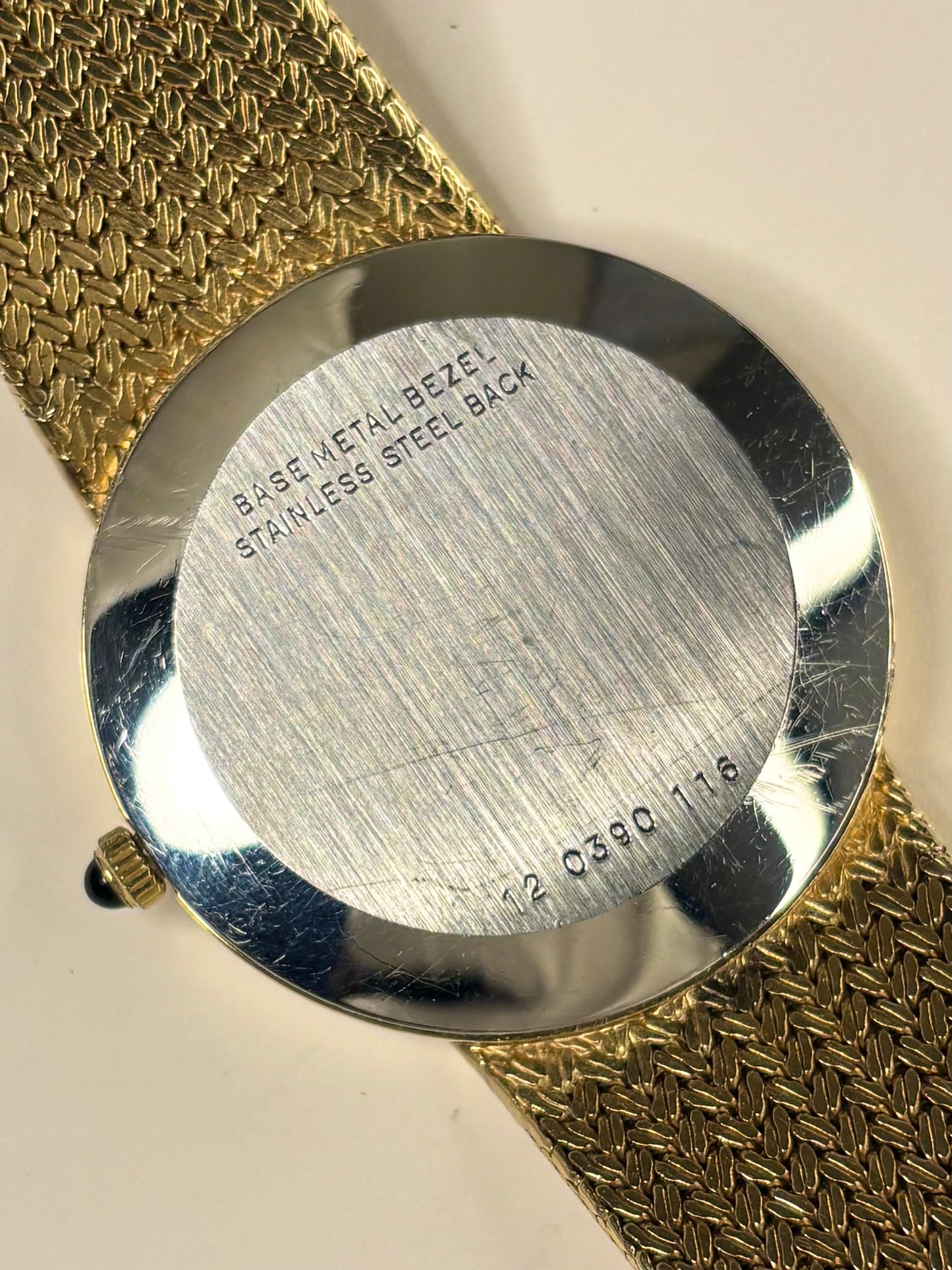 ZENITH Vintage 1970’s *+BOX* Men’s Date Gold Bracelet Watch
