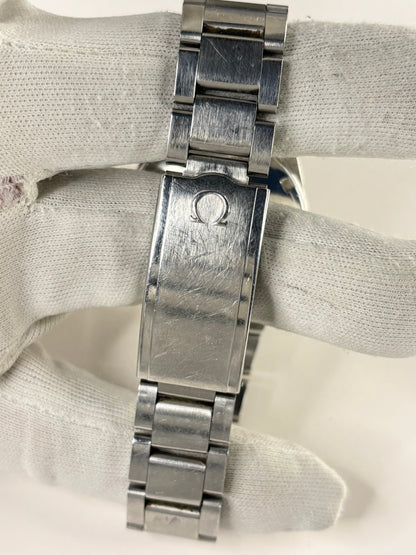 OMEGA Geneve Vintage 1970’s *+BOX&PAPERS* Automatic Men’s Date Silver Watch - 166.099