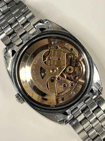 OMEGA Constellation *+BOX* Vintage 1960’s Men’s Automatic Date Silver Watch - 168.017