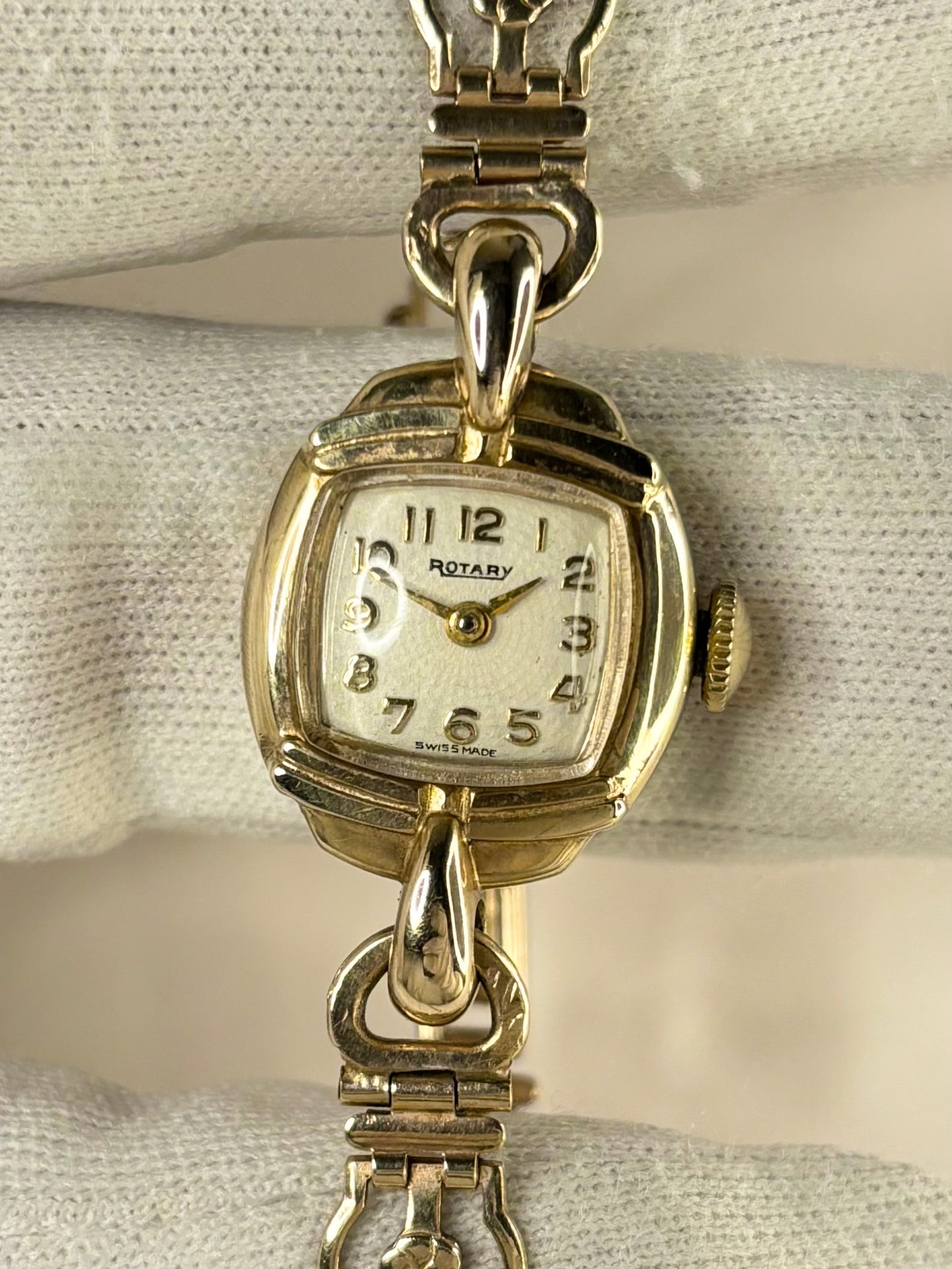 ROTARY 9ct Gold Ladies Vintage 1950’s Manual Cocktail Watch