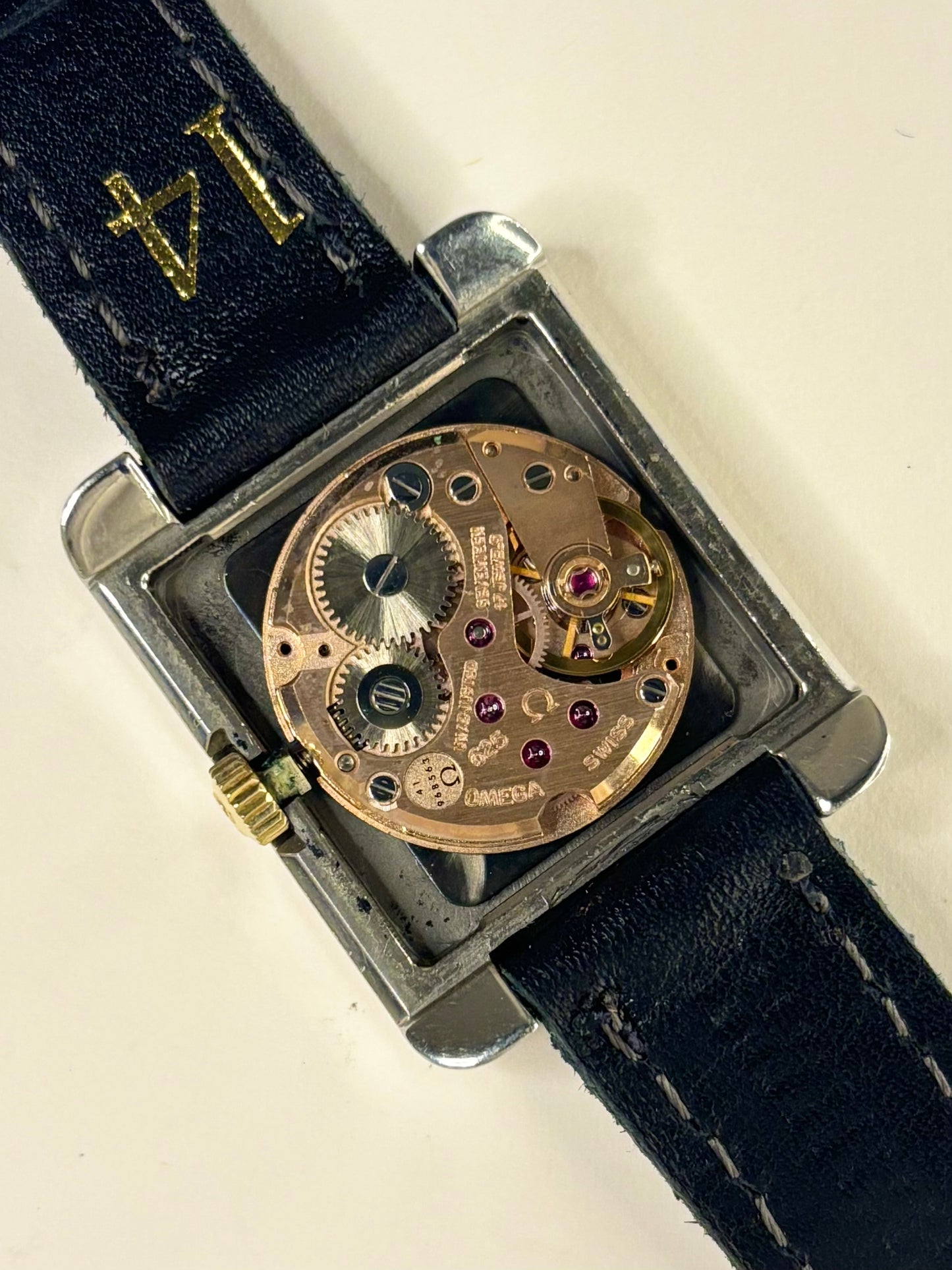 OMEGA 14K Gold *RARE*  ‘Pave D’or’ Ladies Vintage 1970’s Manual Dress Watch - 511.0511