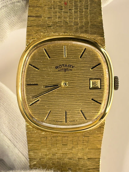 ROTARY Vintage 1970’s *+BOX* Men’s Manual Gold Watch - 357
