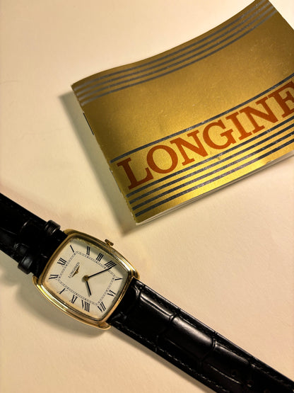 Longines Manual 1970’s Gold Dress Watch with Papers L847.4