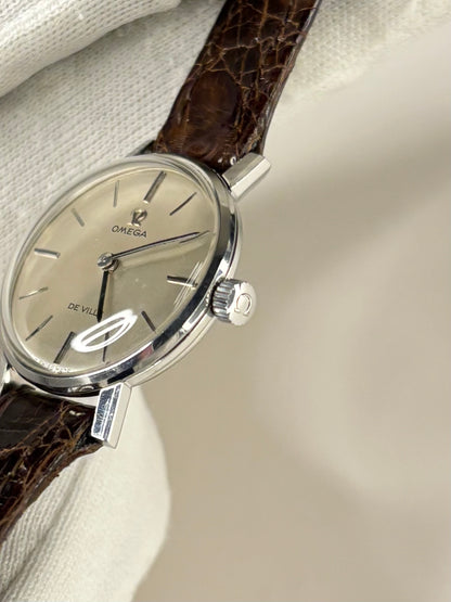 OMEGA De Ville Ladies Vintage 1970’s Manual Silver Dress Watch