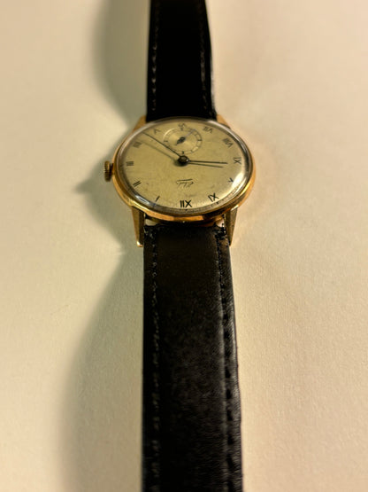 Ebel 18ct Solid Gold 1940’s Sub-Seconds Watch 11211