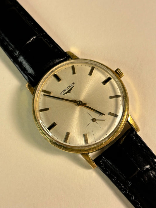Longines Gold Plated Sub-Seconds 1960’s Manual Date Watch Cal. 490
