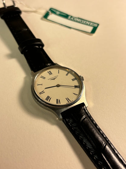 Longines Silver Manual Watch L847.4 With Sales Tag