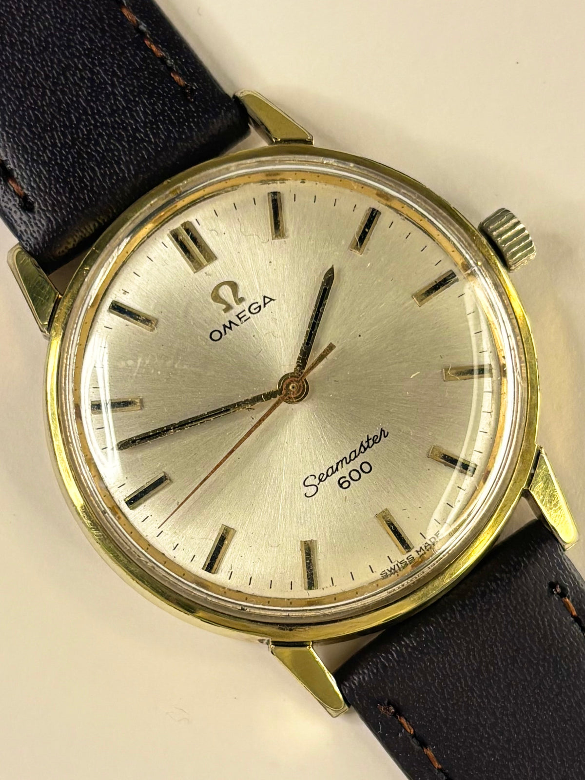 OMEGA Seamaster 600 Vintage 1960’s Men’s Manual Gold Dress Watch - 135.011