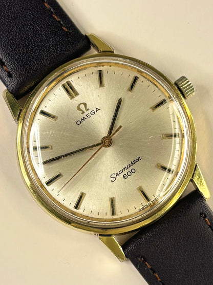 OMEGA Seamaster 600 Vintage 1960’s Men’s Manual Gold Dress Watch - 135.011