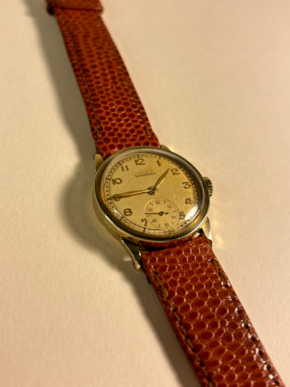 Longines Men’s 1940's 10ct Gold Filled Manual Sub-Second Watch Cal. 10L