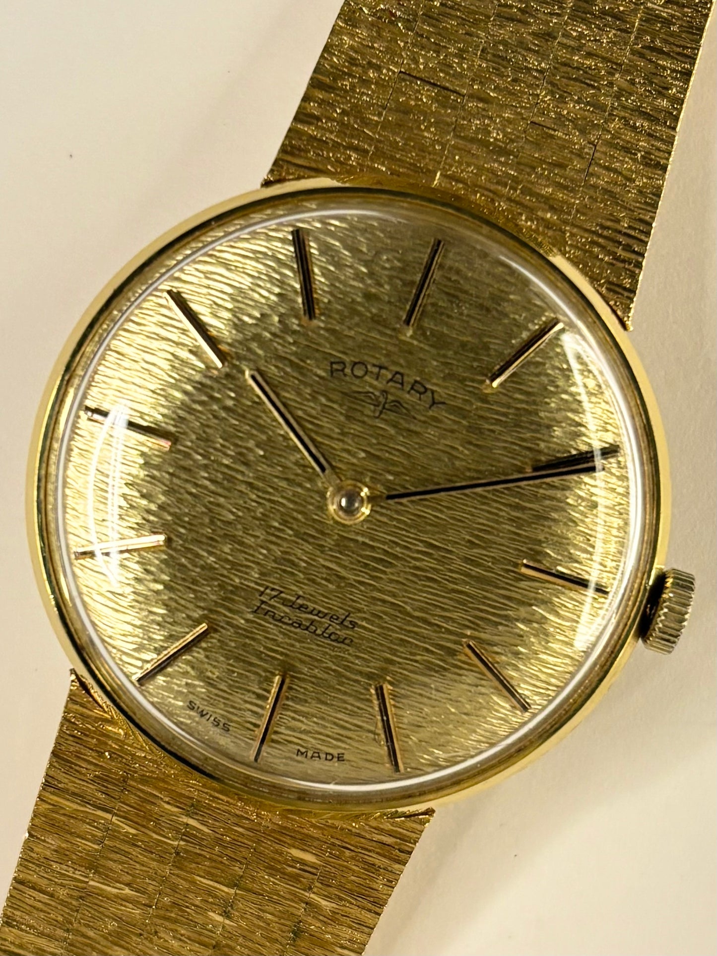 ROTARY Vintage 1970’s Men’s Manual Gold Watch
