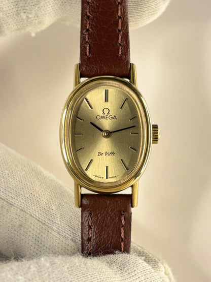 OMEGA De Ville Ladies Vintage 1970’s Manual Gold Dress Watch