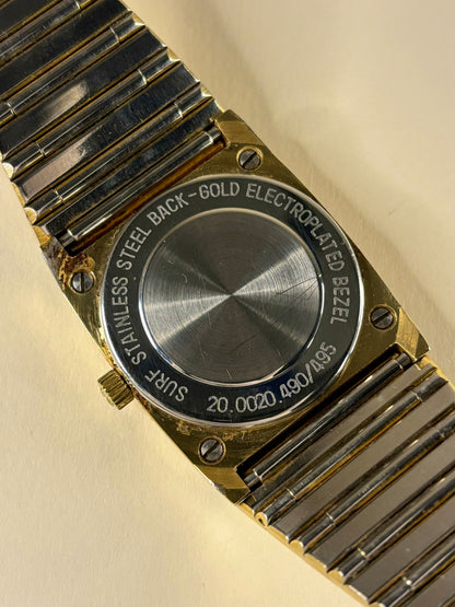 Zenith Port Royal Ref. 20.0020.490/495 men’s vintage timekeeper caseback view with hallmark details