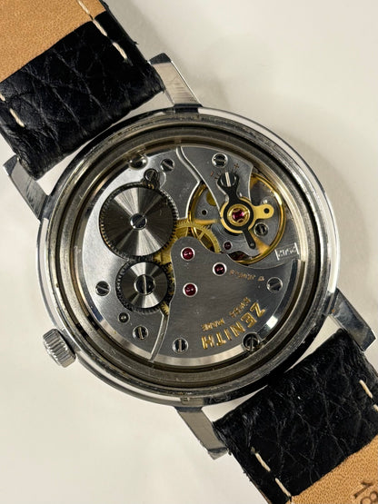 Zenith Vintage 1960’s Men’s Manual Silver Dress Watch - 2542