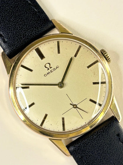 OMEGA Vintage 1960’s Men’s Manual Sub-Seconds Gold Dress Watch