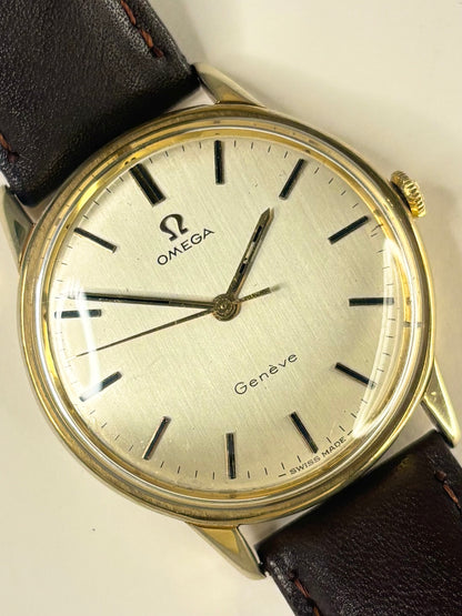 OMEGA Geneve Vintage 1960’s Men’s Manual Gold Dress Watch - 165.002