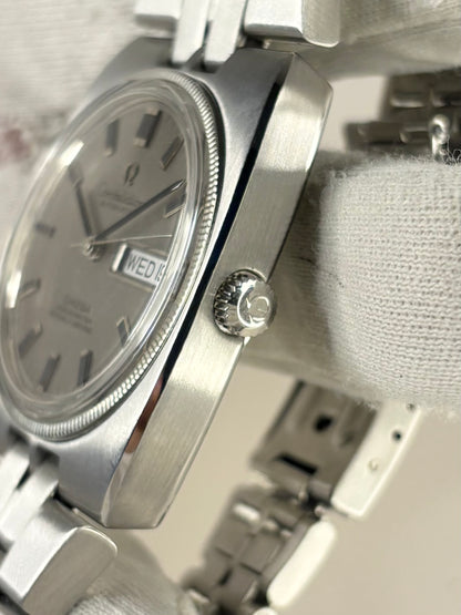 OMEGA Constellation *+BOX* Vintage 1960’s Men’s Automatic DayDate Silver Watch - 168.045