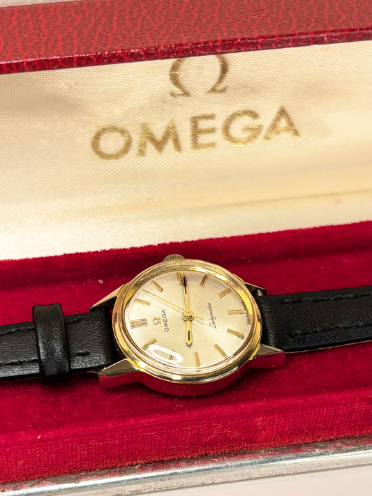 OMEGA Ladymatic Vintage 1960’s *+BOX* Automatic Ladies Gold Watch - 565.001