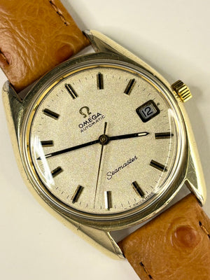 OMEGA Seamaster Vintage 1970’s Men’s Automatic Date Gold Dress Watch - 166.067
