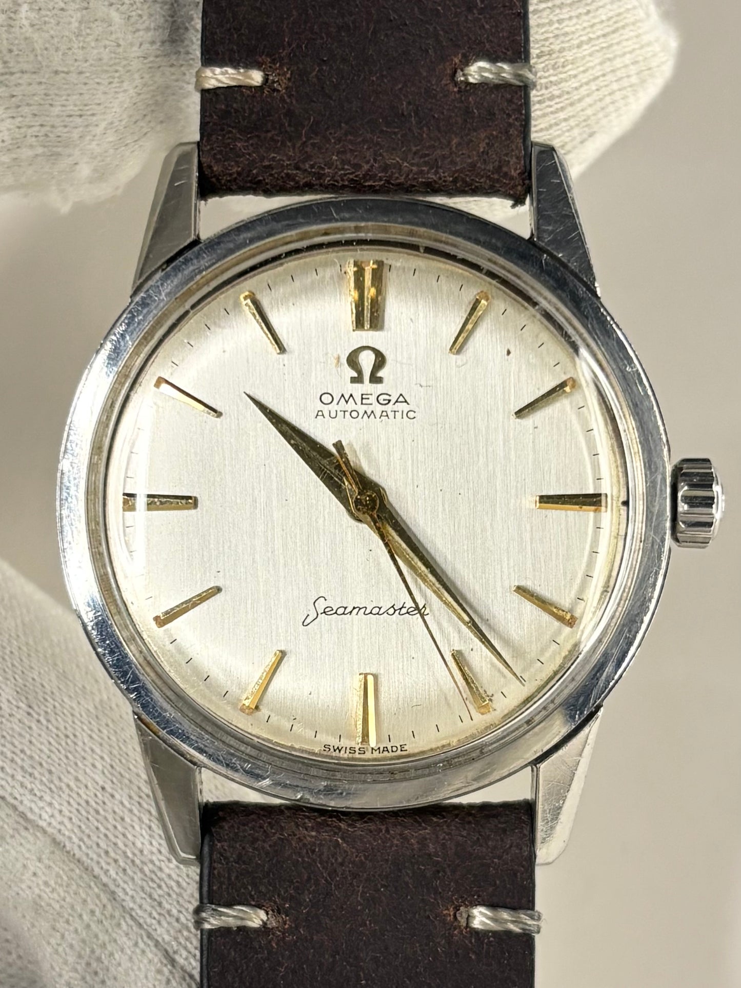 OMEGA Seamaster Vintage 1960’s Men’s Automatic Silver Dress Watch - 165.005
