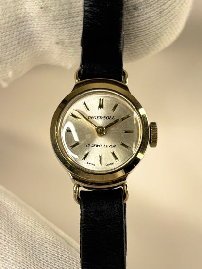 INGERSOLL 9ct Gold Ladies *BOXED* Vintage 1960’s Manual Watch