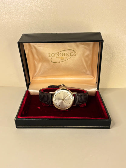 Longines 1974 vintage men’s timepiece manual Cal. 6922 with box and papers