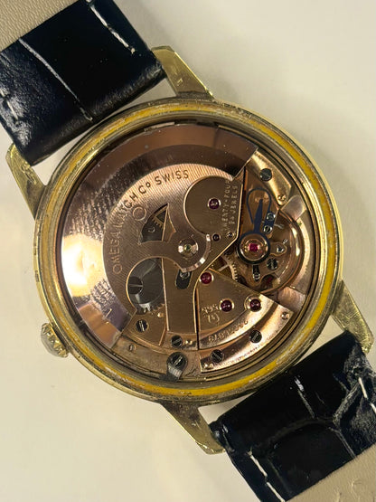 OMEGA Seamaster Vintage 1960’s Men’s Automatic Date Gold Dress Watch - 166.002
