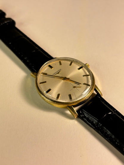 Longines Gold Plated Sub-Seconds 1960’s Manual Date Watch Cal. 490