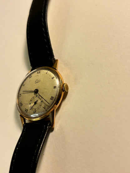 Ebel 18ct Solid Gold 1940’s Sub-Seconds Watch 11211