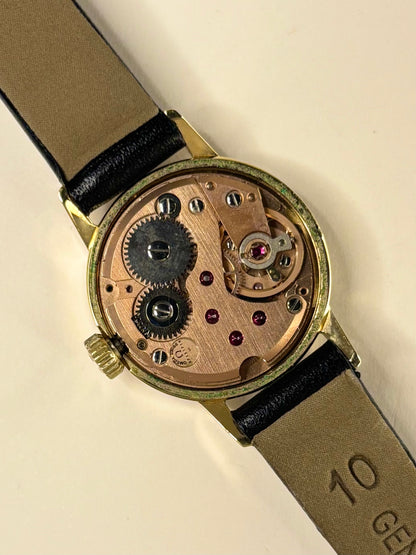 Detailed movement view of Omega Genève ladies Ref. 511.0451 timekeeper calibre 625 manual