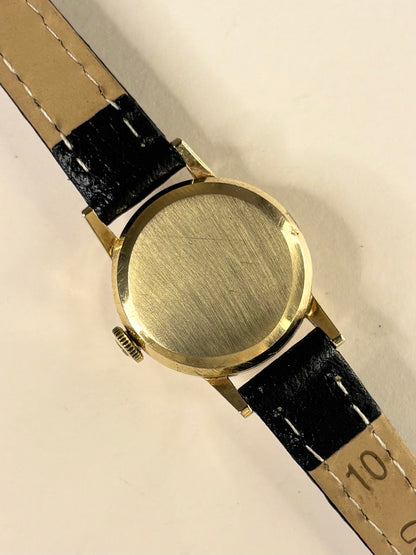 ROLEX Precision 9ct Gold *+BOX* Ladies Vintage 1960s Manual Dress Watch