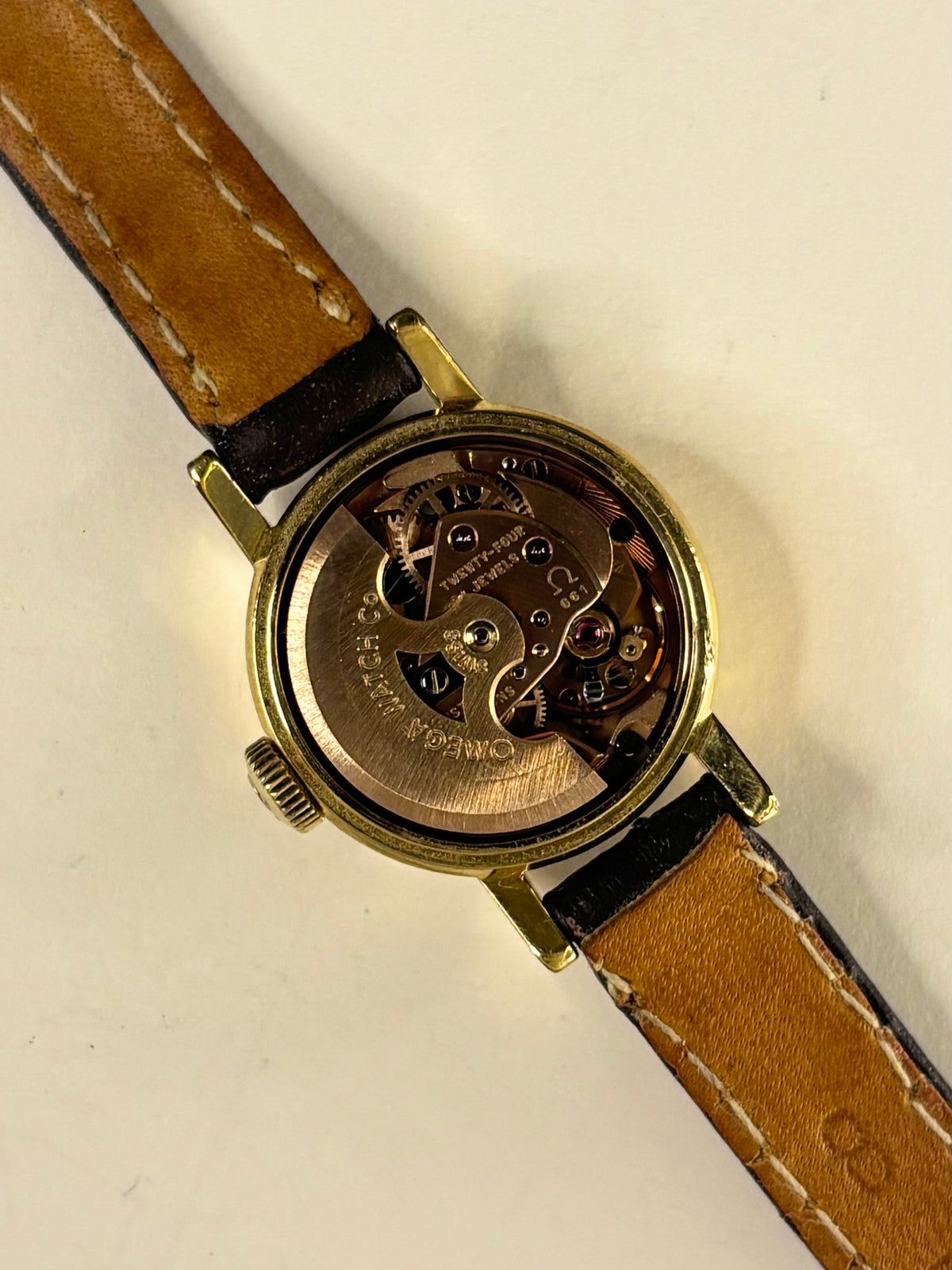 OMEGA De Ville Ladies *+BOX* Vintage 1970’s Automatic Gold Dress Watch - 551.0057
